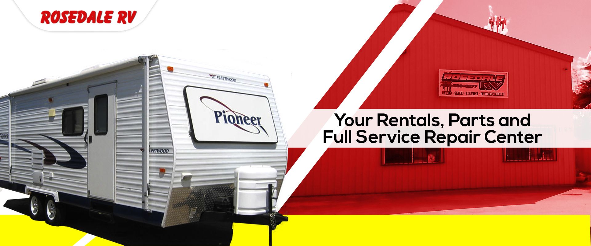 your rentals, parts and full service repair center